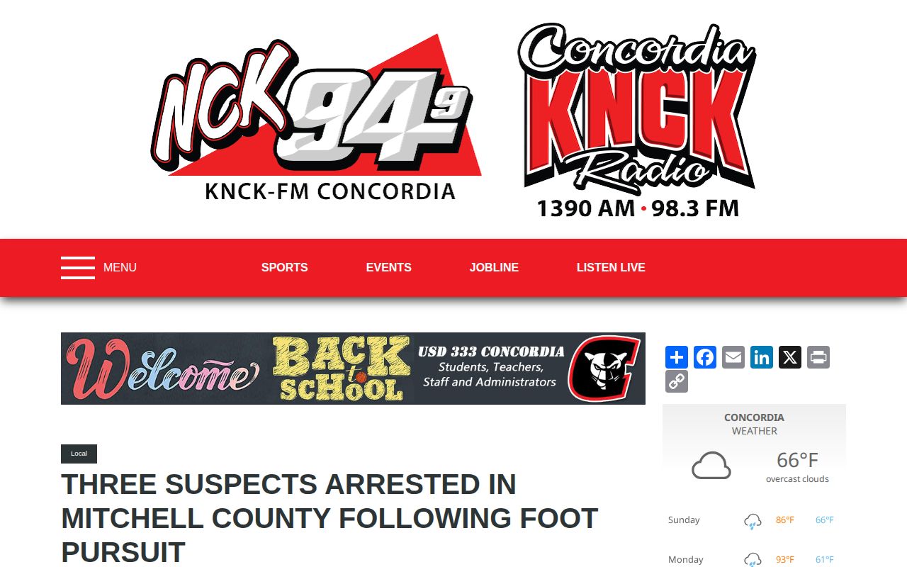 Mitchell County crime news sheriff arrest report
